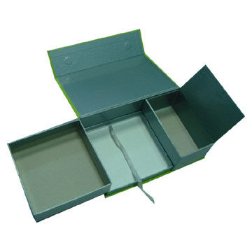 as caixas de presente duras da capa dura 1500g mancham Logo Printing de embalagem UV 1C+1C