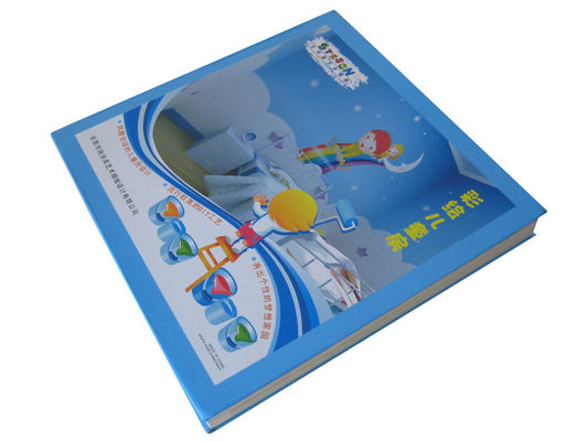 as crianças dos livros do cartão das crianças de 2.5mm estudam a impressão a cores completa durável feita sob encomenda do emperramento CMYK