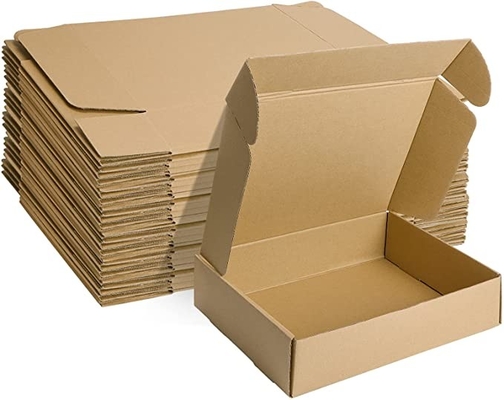 As caixas de cartão ondulado pequenas para o encarregado do envio da correspondência de embalagem 12x9x3 da literatura avançam
