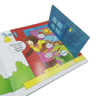placa imprimindo colorida feita sob encomenda das crianças do livro 4C da história das crianças de 300gsm C1S